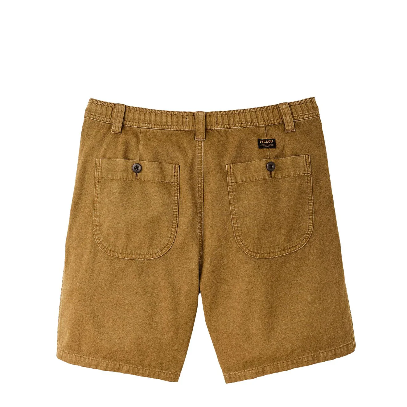 Filson Oakville Canvas Shorts Bronze Brown - Image 2