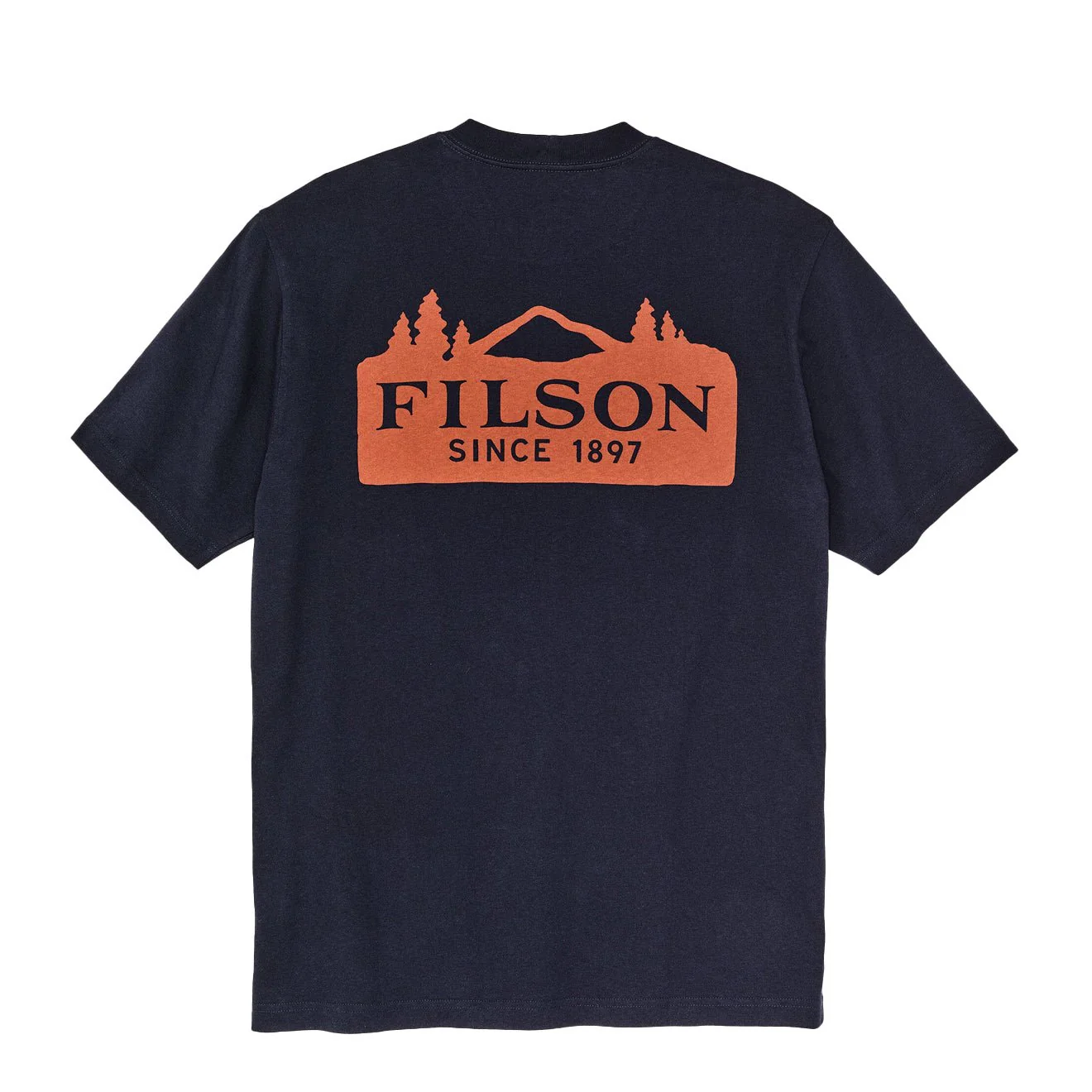 Filson S/S Frontier Logo T-Shirt Night Sky / Scenic Mark - Image 2