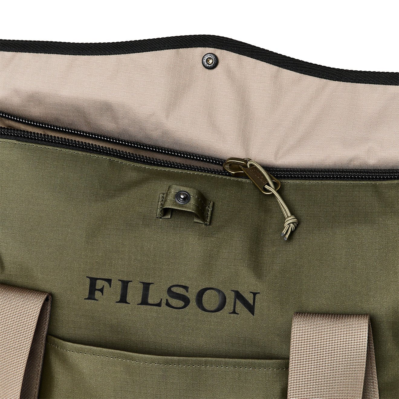 Filson Scout Tote Bag Olive / Black / Covert - Image 5