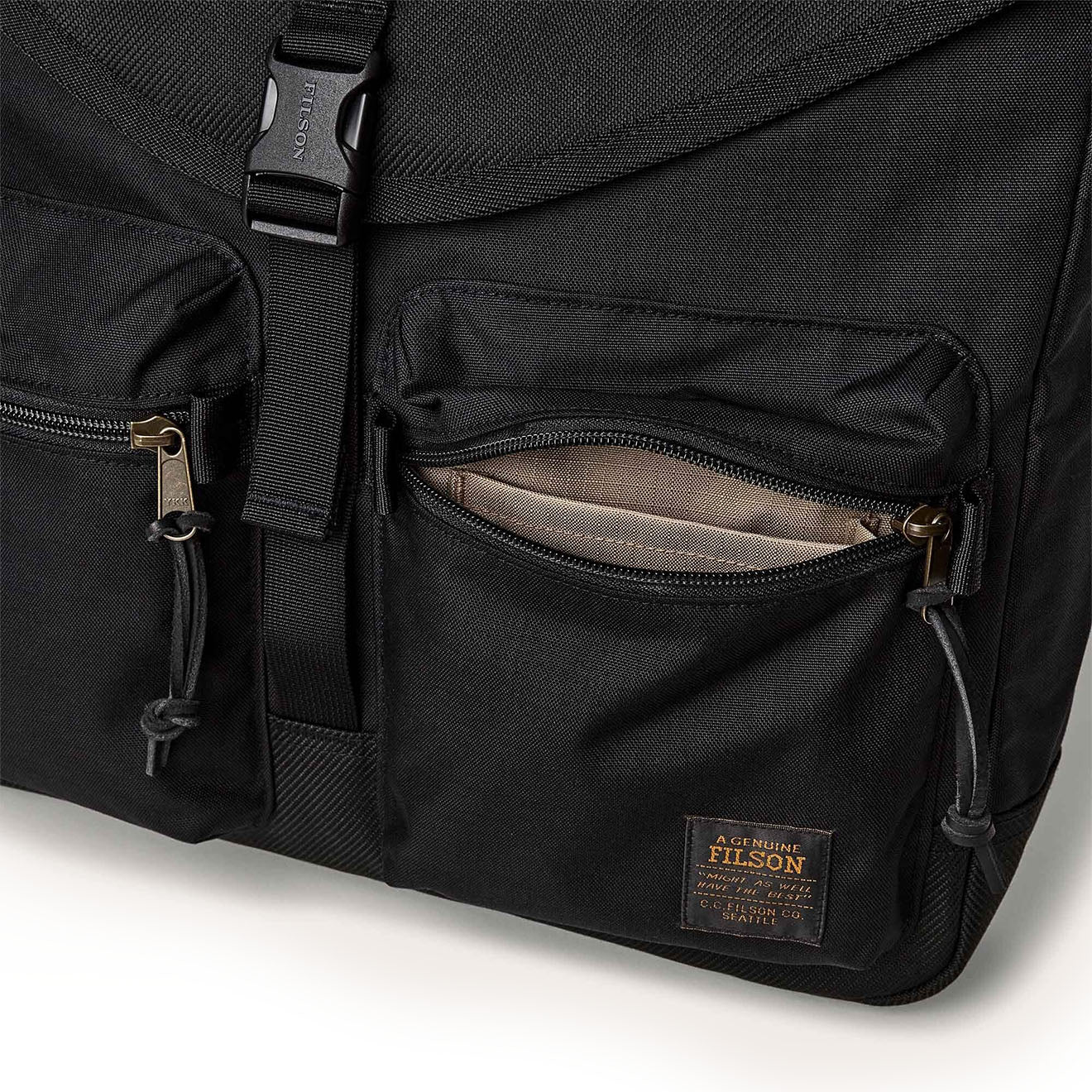 Filson Surveyor Messenger Bag Black - Image 6