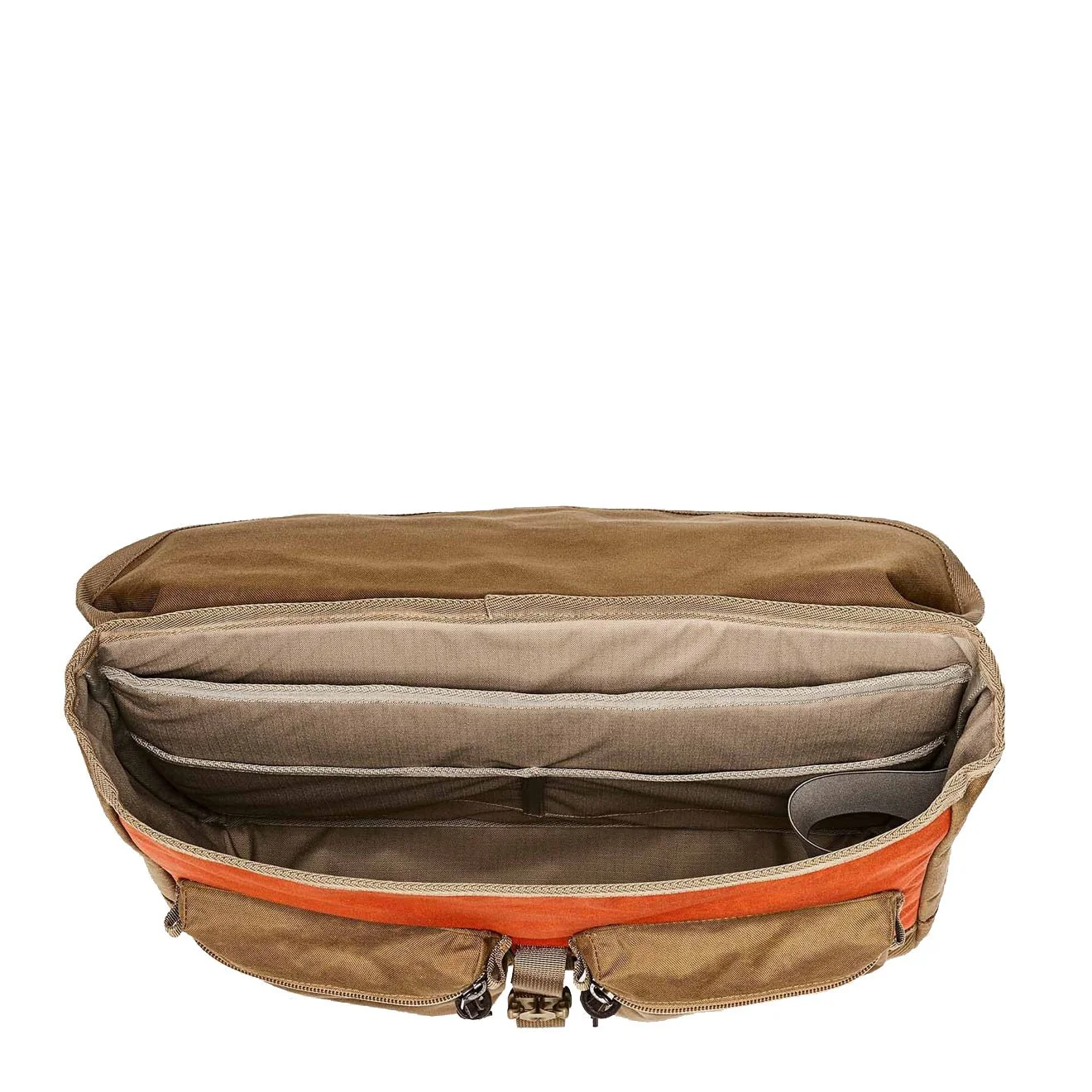 Filson Surveyor Messenger Bag Dark Tan / Flame - Image 7