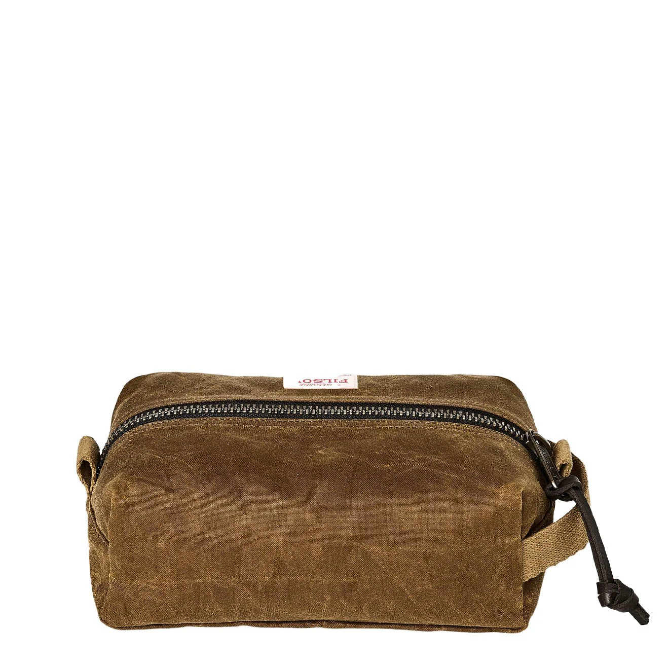 Filson Tin Cloth Travel Kit Dark Tan - Image 2