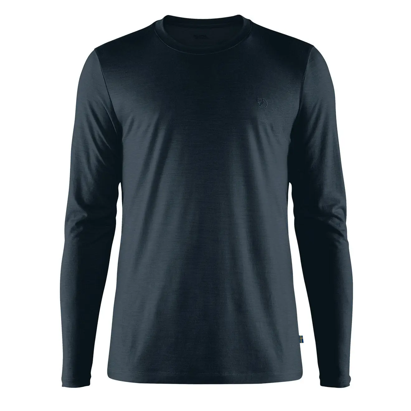 Fjallraven Abisko Wool LS T-Shirt Dark Navy