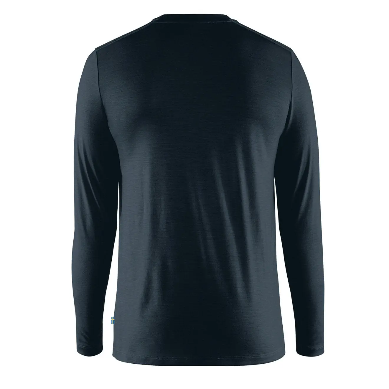 Fjallraven Abisko Wool LS T-Shirt Dark Navy - Image 2