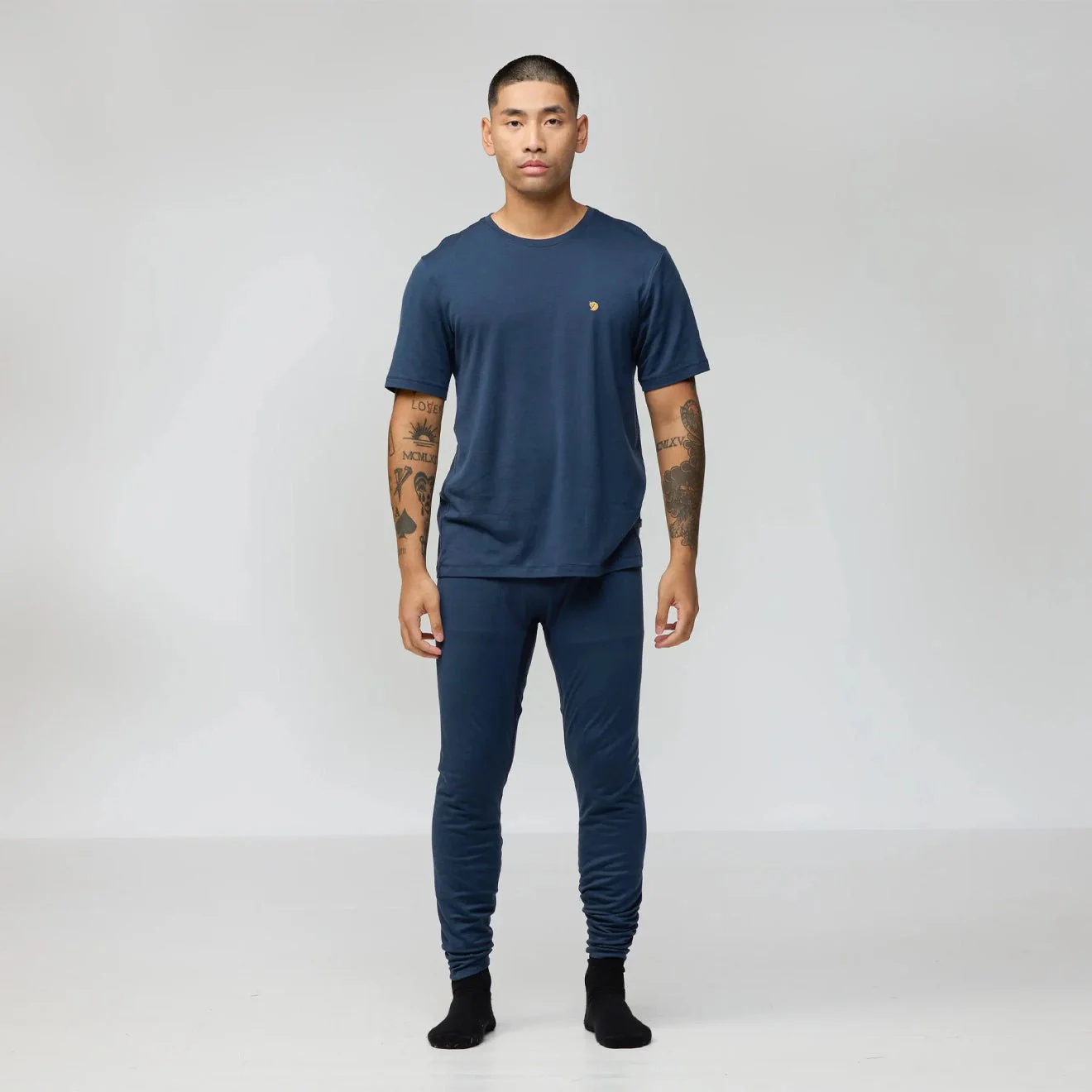 Fjallraven Bergtagen Merino 190 SS Mountain Blue - Image 3