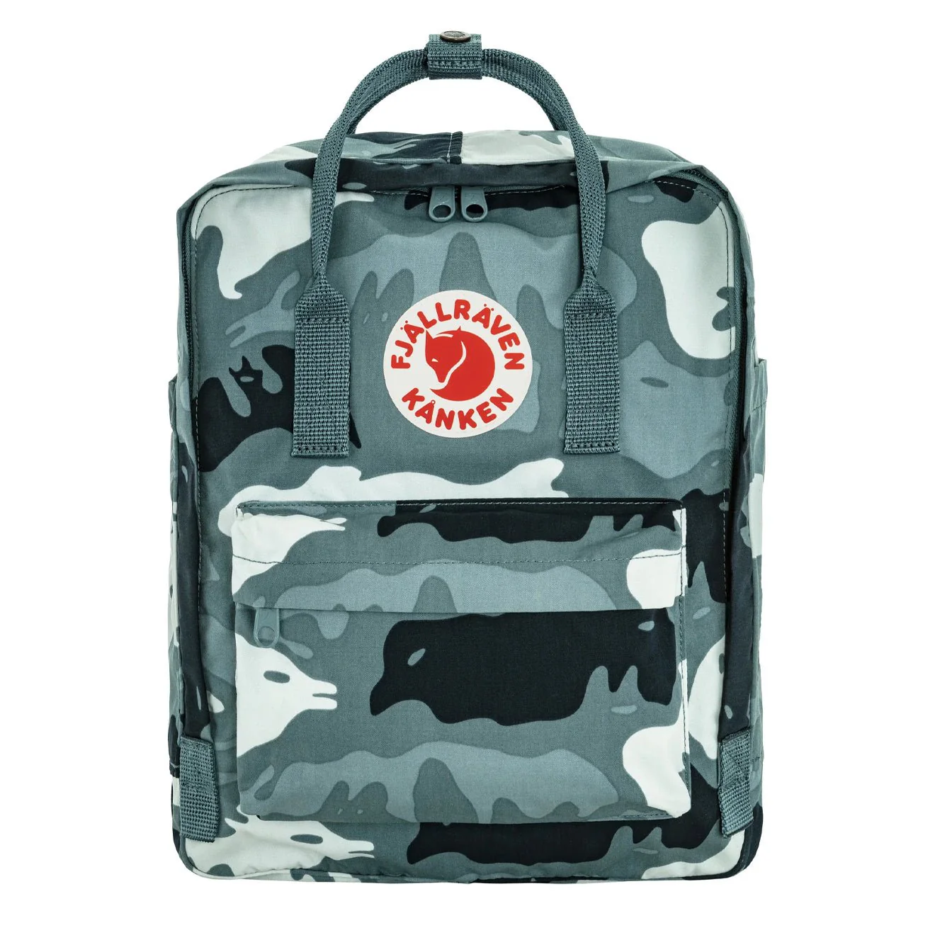 Fjallraven Kanken Graphics Backpack Nimbus Blue / Hidden Animals