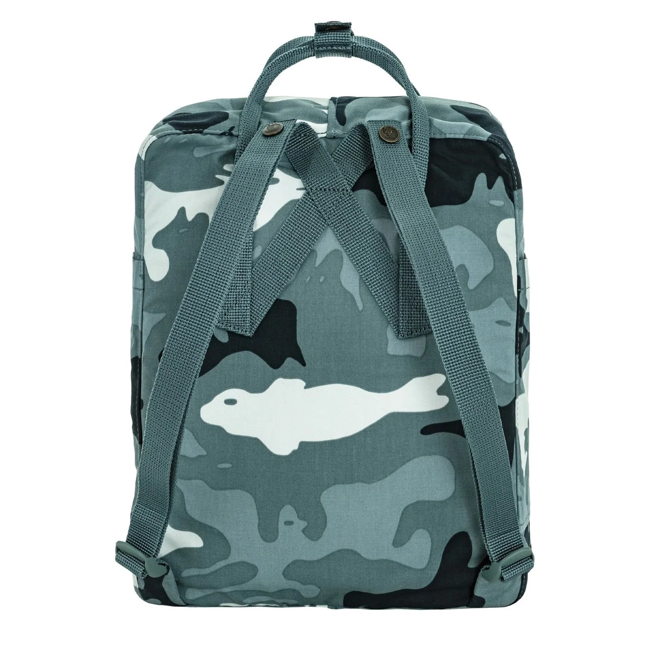 Fjallraven Kanken Graphics Backpack Nimbus Blue / Hidden Animals - Image 3