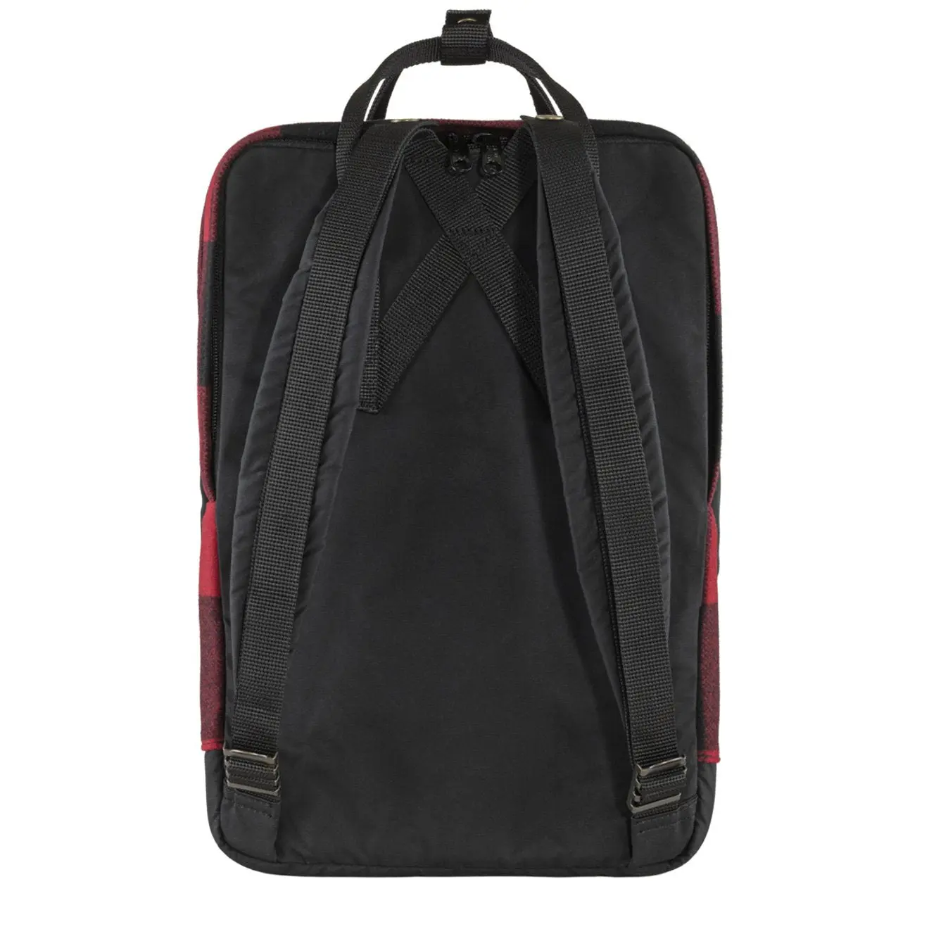 Fjallraven Kanken Re-Wool Laptop 15 Red / Black - Image 2