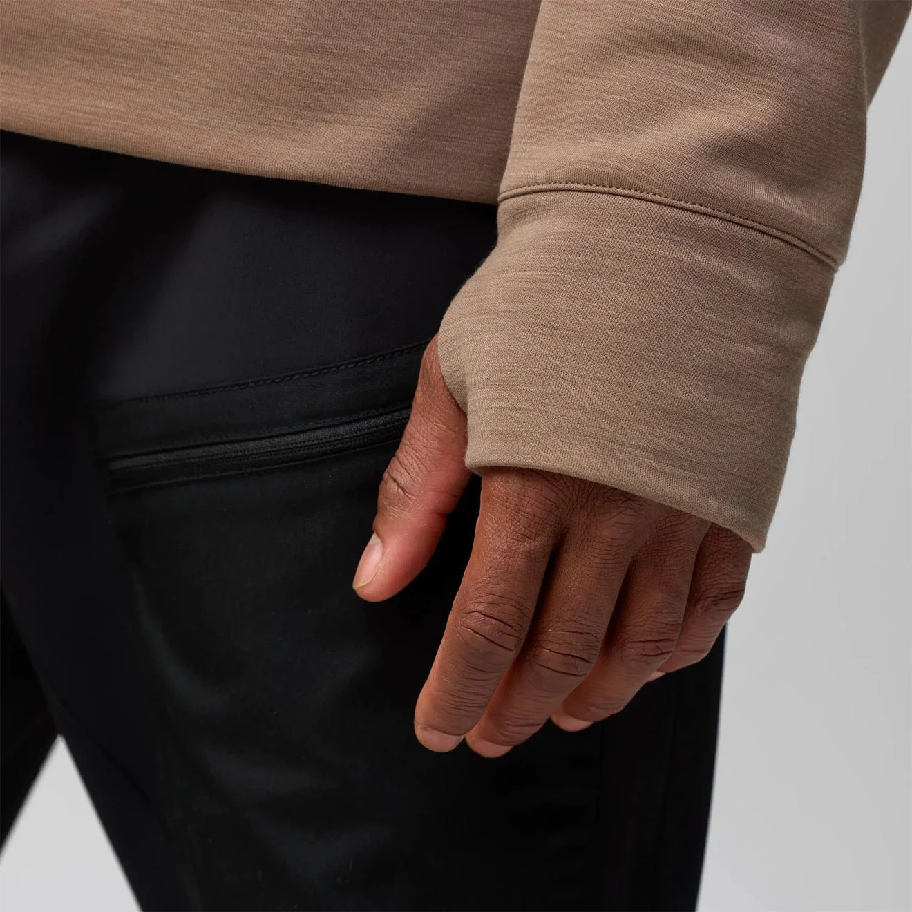Fjallraven Keb Fleece Crew Neck Dark Navy - Image 6