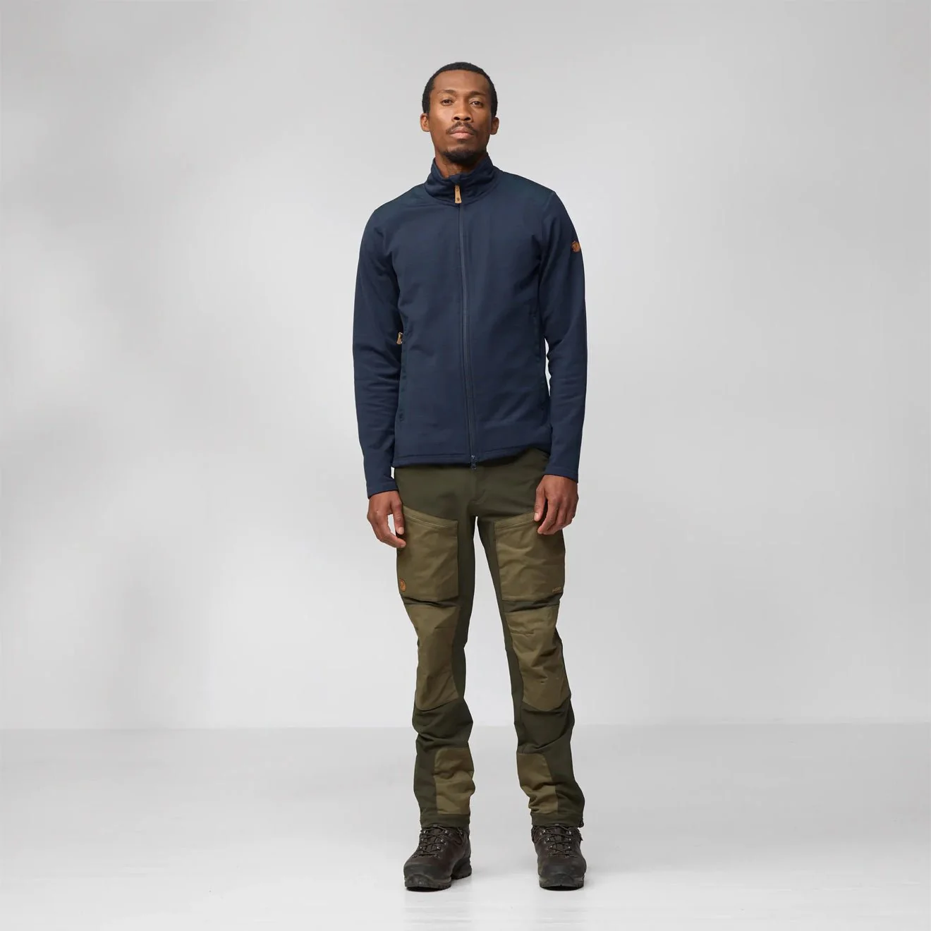 Fjallraven Keb Fleece Dark Navy - Image 3