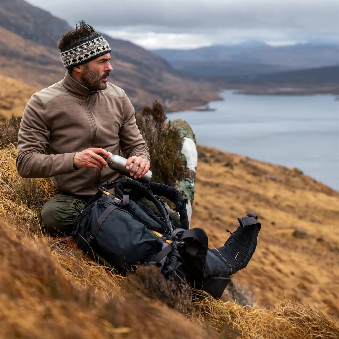 Fjallraven Keb Fleece Dark Navy - Image 7