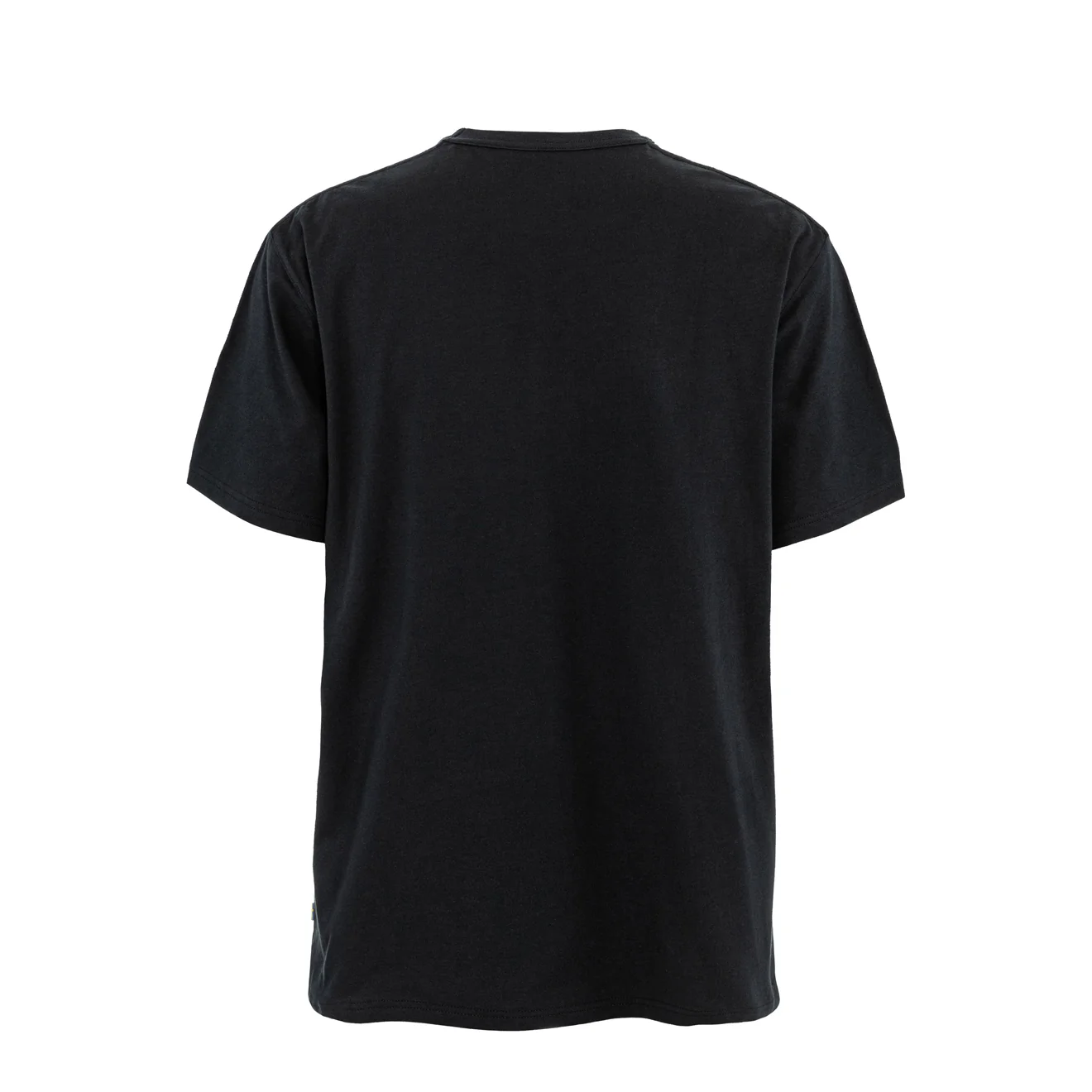 Fjallraven Logo Pocket T-Shirt Black - Image 2