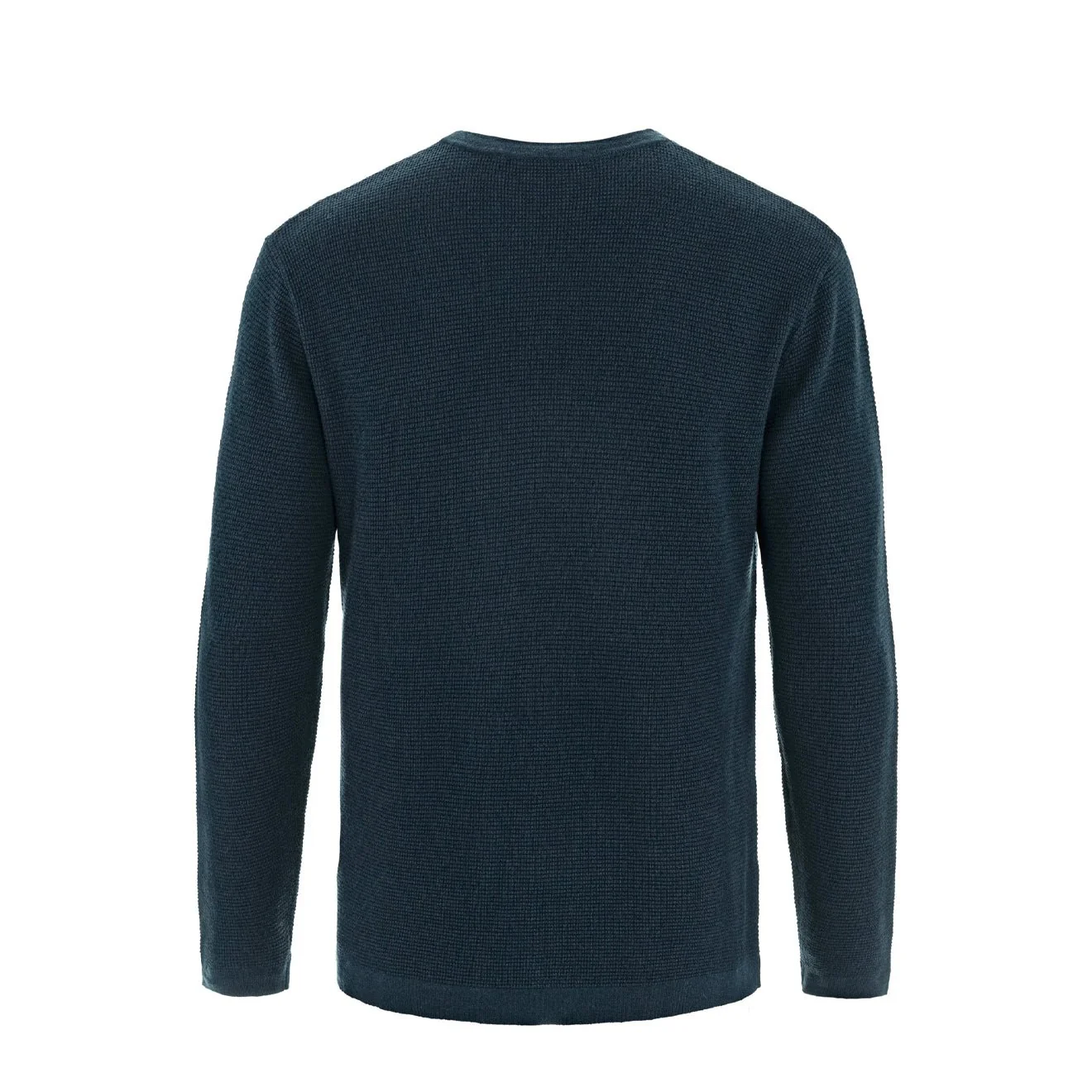 Fjallraven Ovik Lite Knit Sweater Dark Navy - Image 2