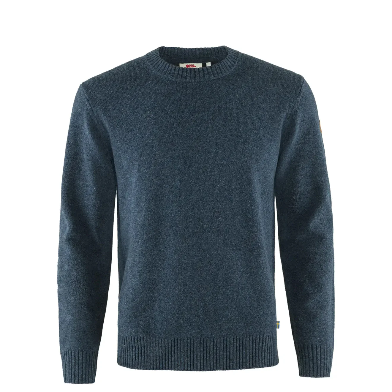 Fjallraven Ovik Round Neck Sweater Navy