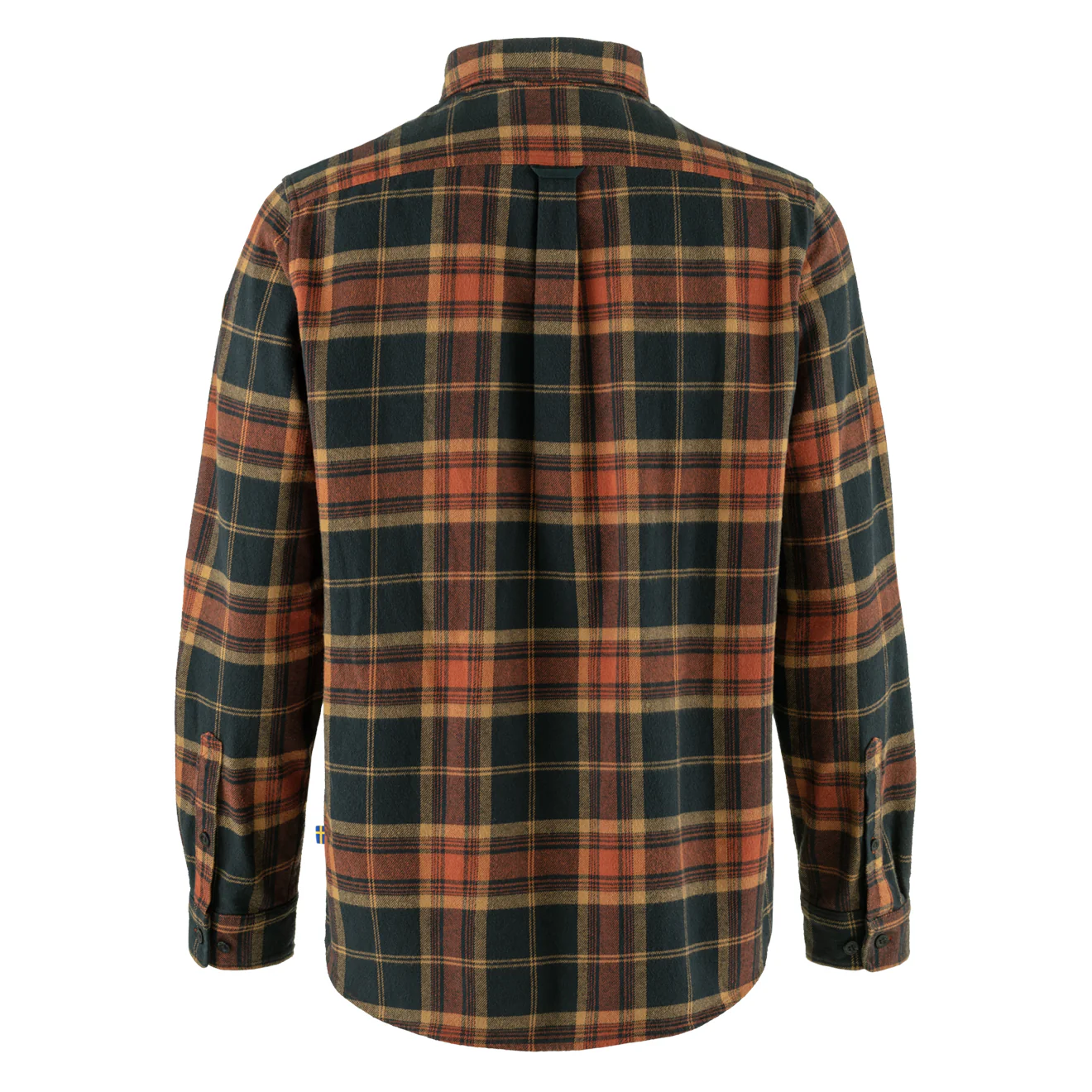 Fjallraven Ovik Twill Shirt Autumn Leaf / Dark Navy - Image 2