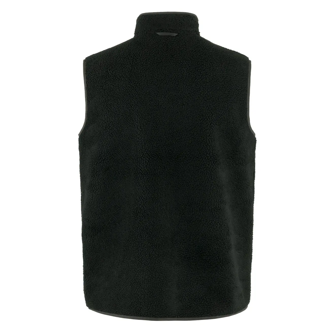 Fjallraven Vardag Pile Fleece Vest Black / Dark Grey - Image 2