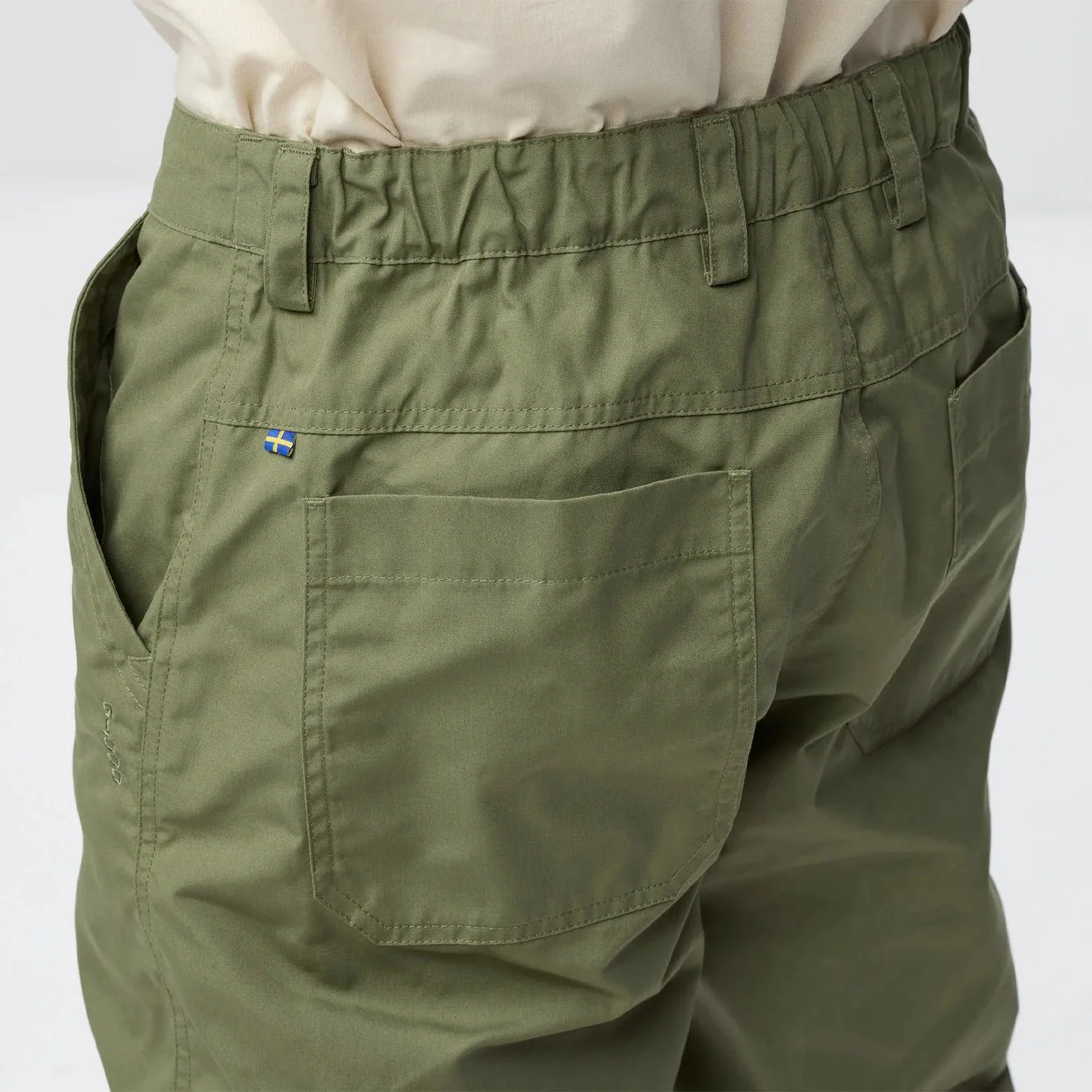 Fjallraven Vardag Relaxed Trousers Reg Leg Classic Dark Navy - Image 4