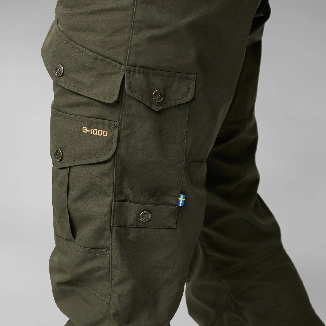 Fjallraven Vidda Pro Trousers Reg Leg Dark Grey / Black - Image 5