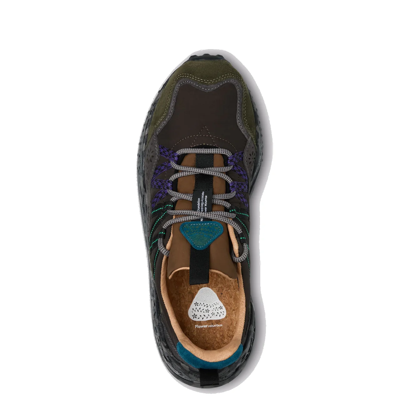 Flower Mountain Washi Trainer Anthracite / Dark Grey - Image 5