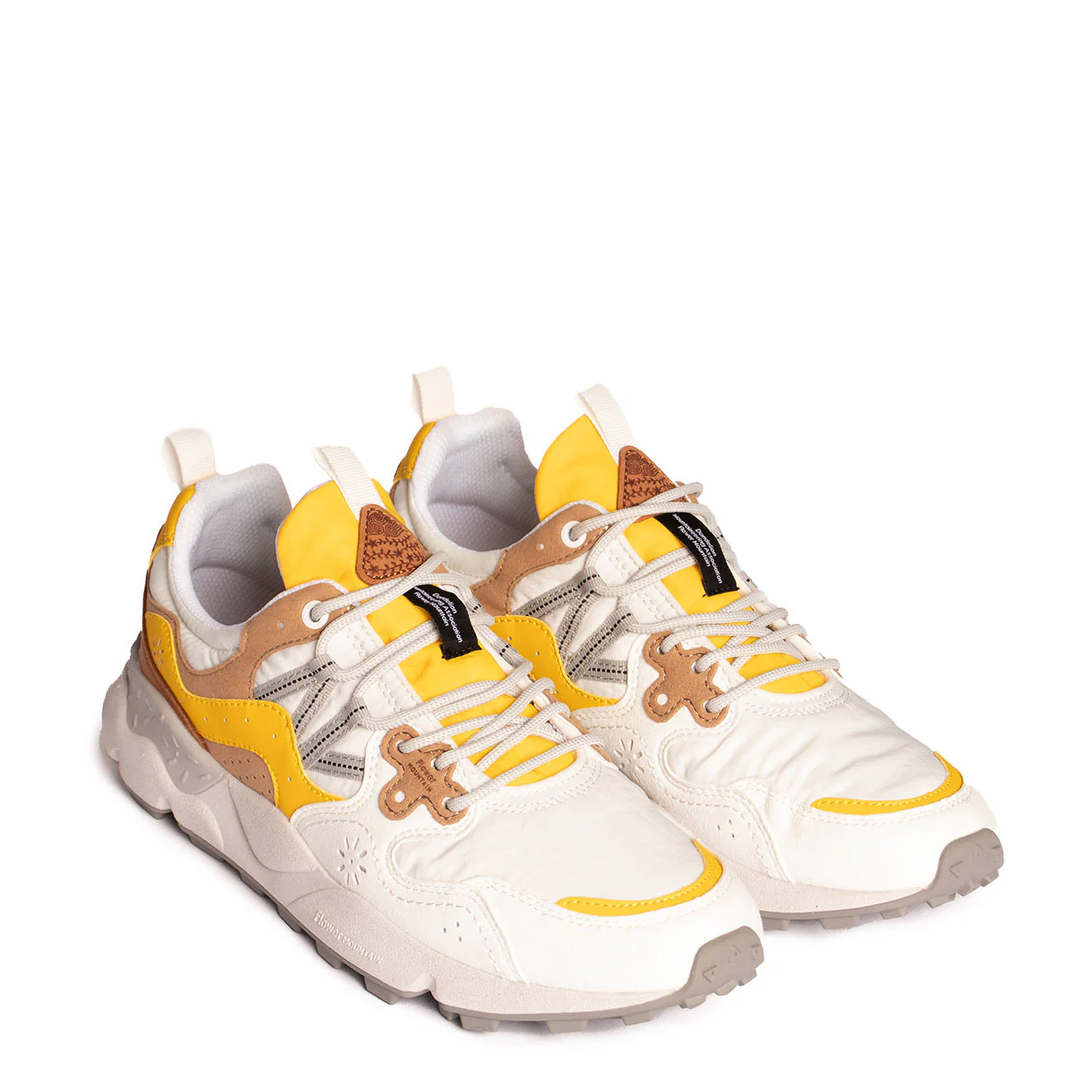 Flower Mountain Yamano 3 Kaiso White / Zucca / Beige - Image 3