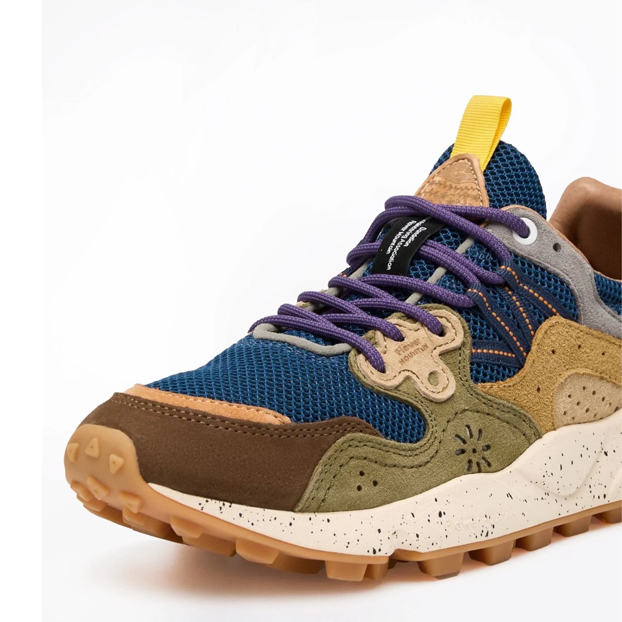 Flower Mountain Yamano 3 Trainer Dark Brown / Stone - Image 3
