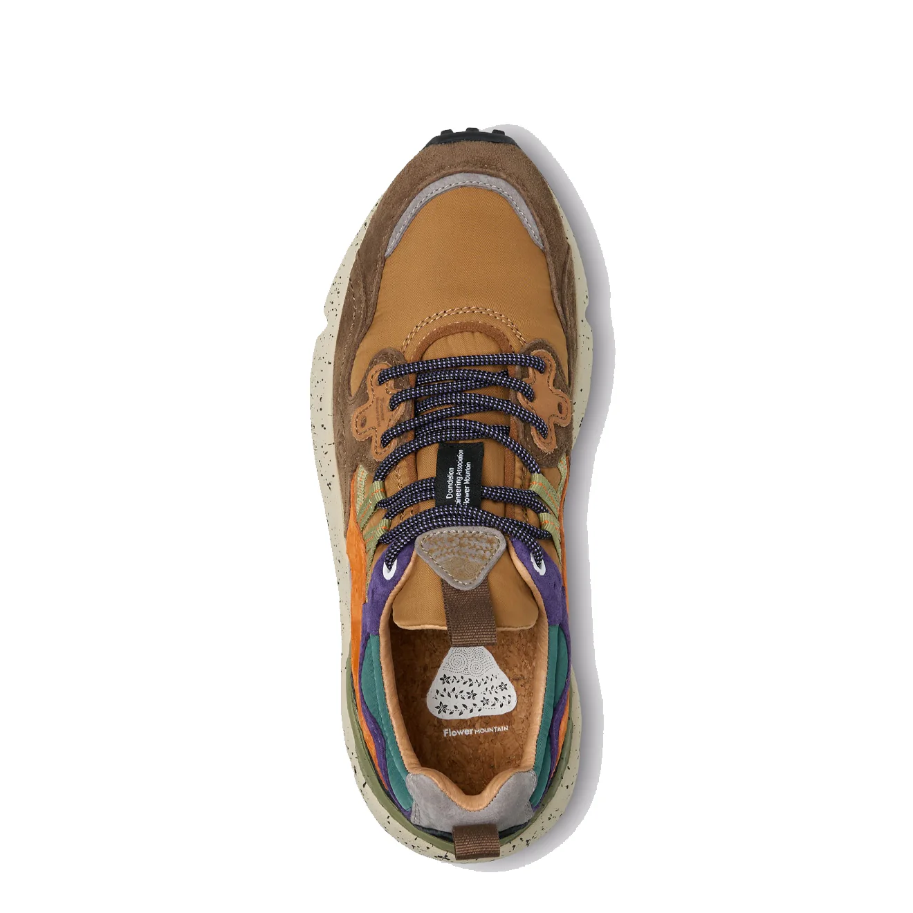 Flower Mountain Yamano 3 Trainer Taupe / Beige / Zucca - Image 5