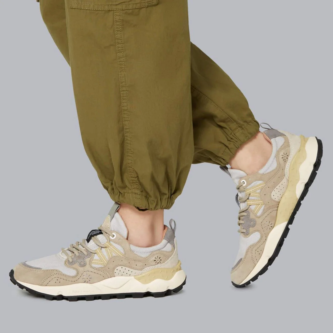 Flower Mountain Yamano 3 Uni Trainer Brown / Taupe - Image 6
