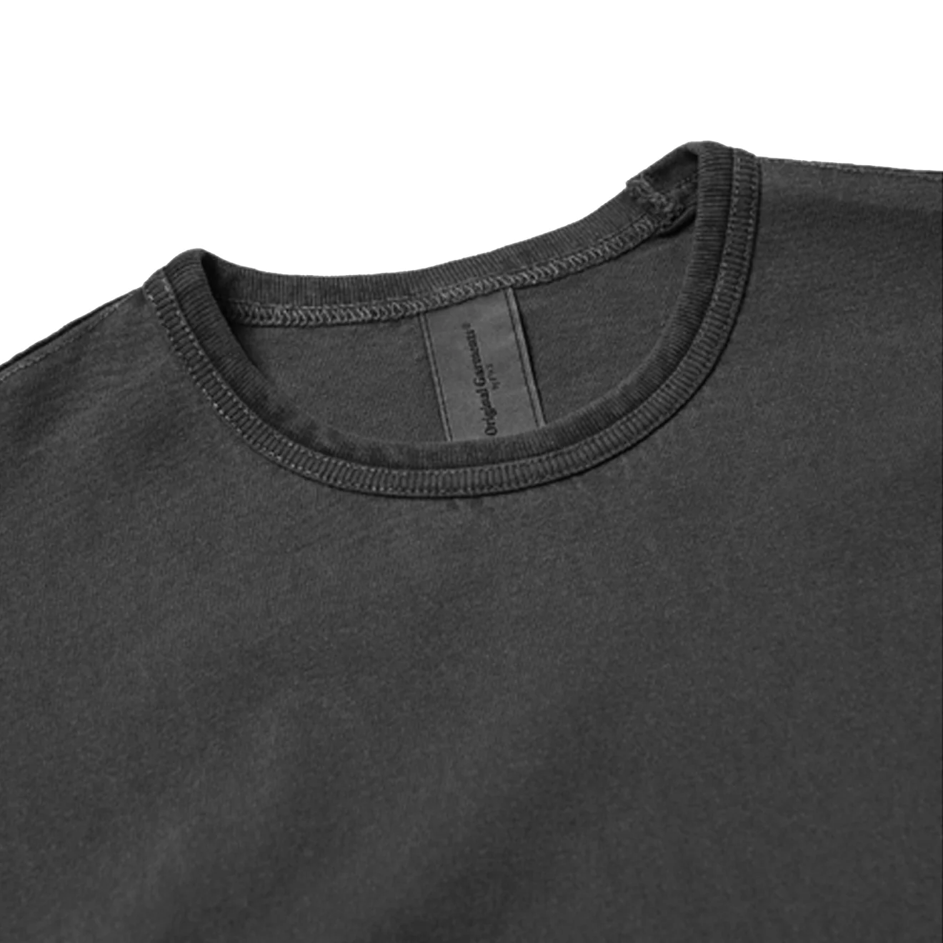 Frizmworks OG Pigment Dyeing L/S Tee Charcoal - Image 3