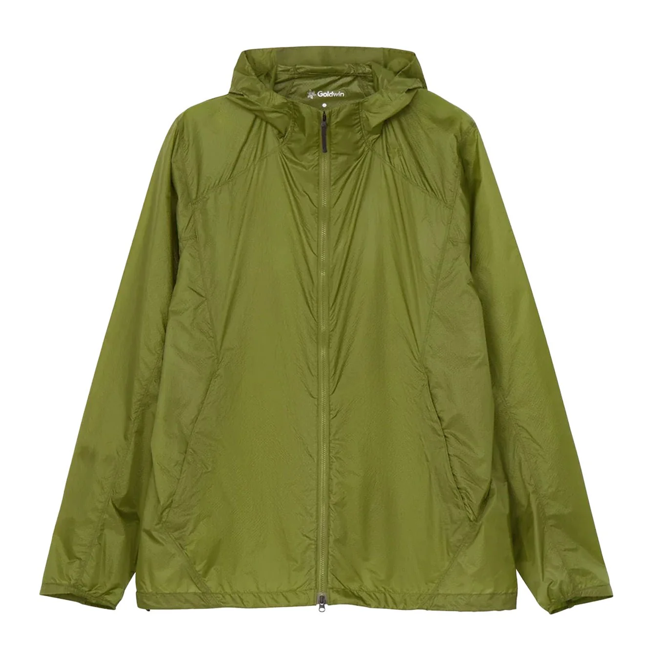 Goldwin Airly Shell Packable Wind Jacket Ivy Green