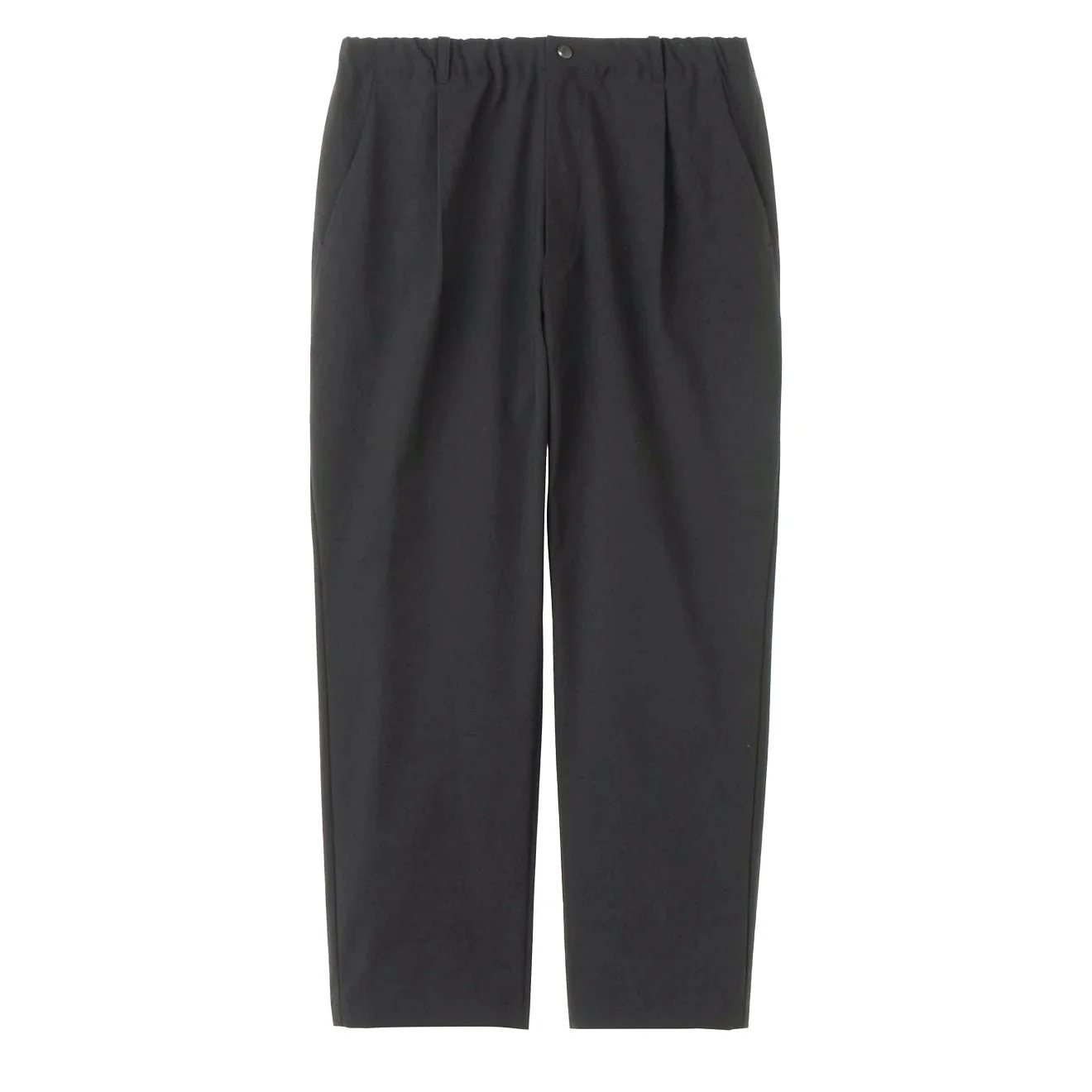 Goldwin One Tuck Tapered Light Pants Black