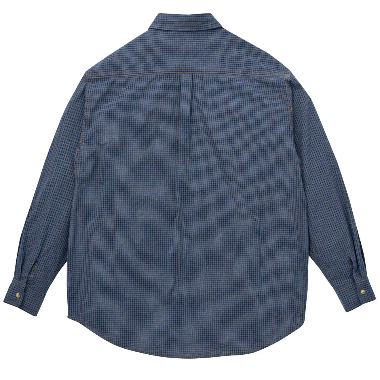Gramicci Checkered Stance Shirt Sierra Check Navy - Image 2
