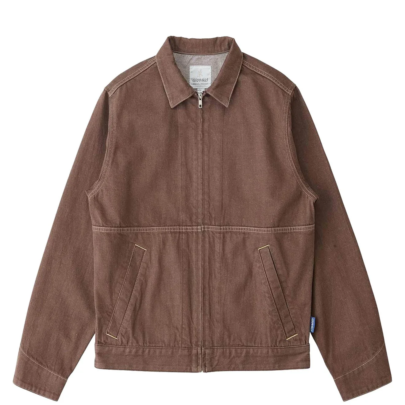 Gramicci Japanese Slub Denim Jacket Amber