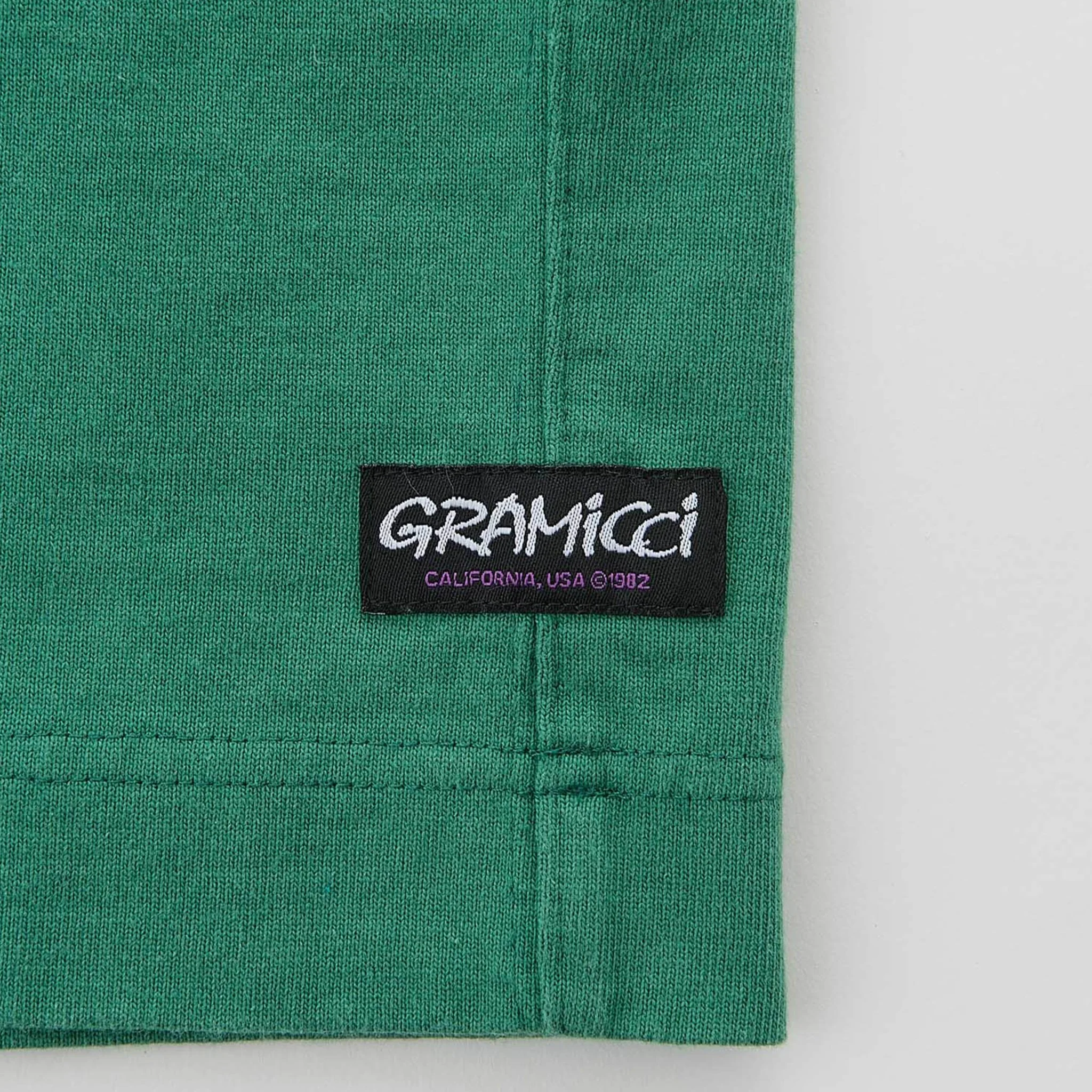Gramicci Langdon Rugby Shirt Cerulean / Emerald - Image 5
