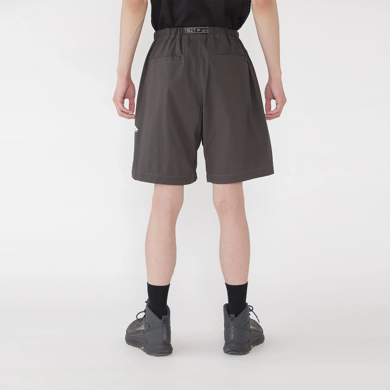 Gramicci x And Wander Brushed Nylon Short Charcoal - Image 4