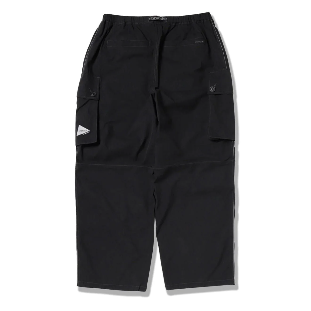 Gramicci x And Wander Military Wide Pant Black - Image 2