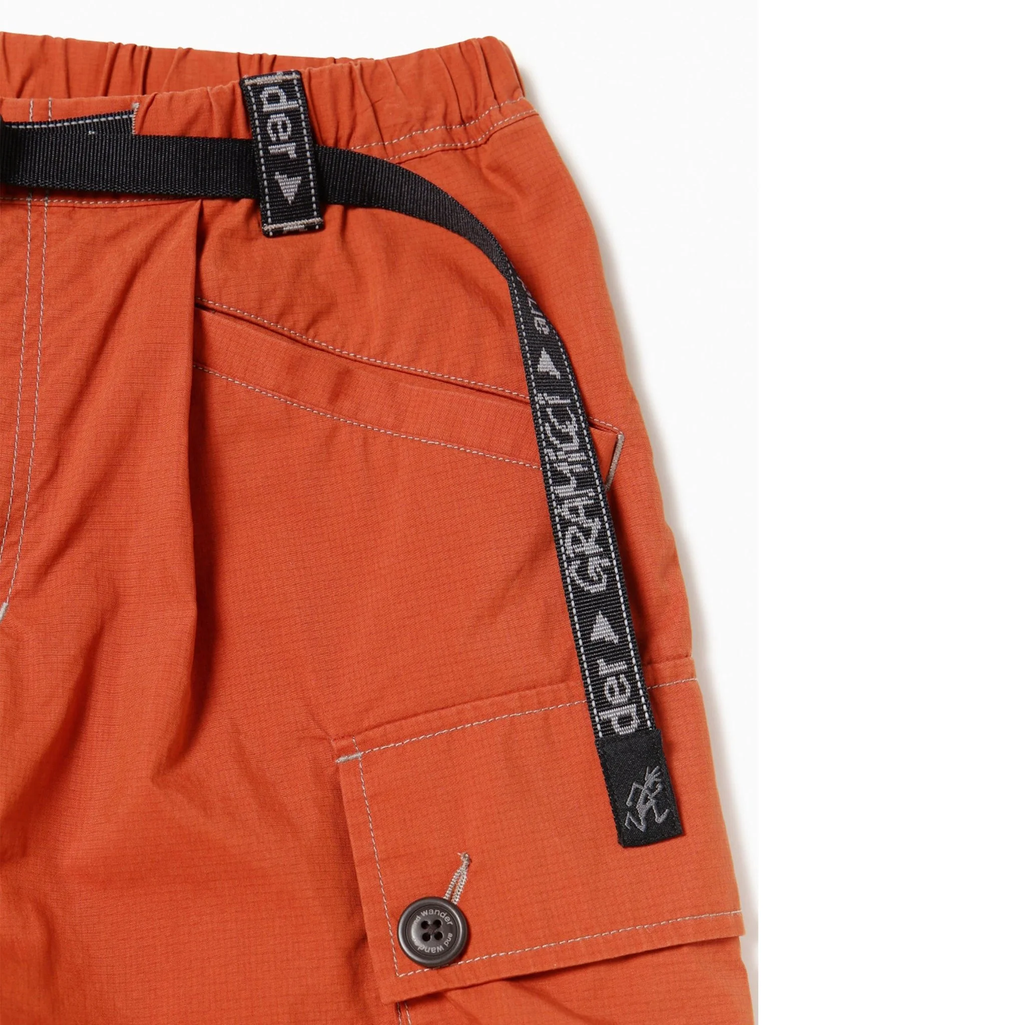 Gramicci x And Wander Military Wide Pant Red - Image 7