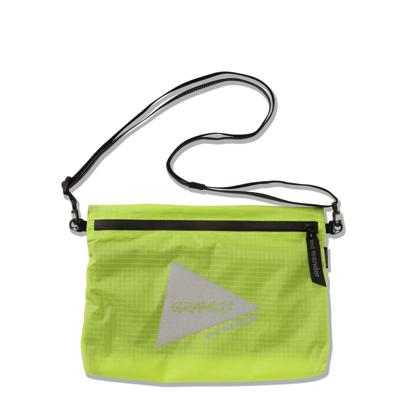 Gramicci x And Wander Nylon Sacoche Yellow
