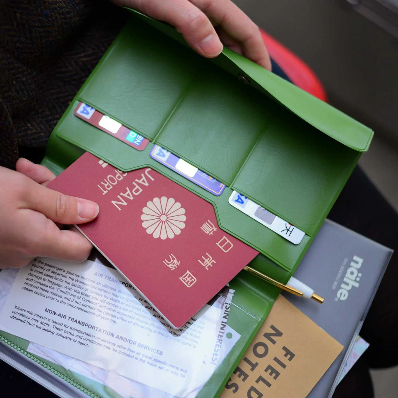 Hightide Nahe Travel Organiser Green - Image 2