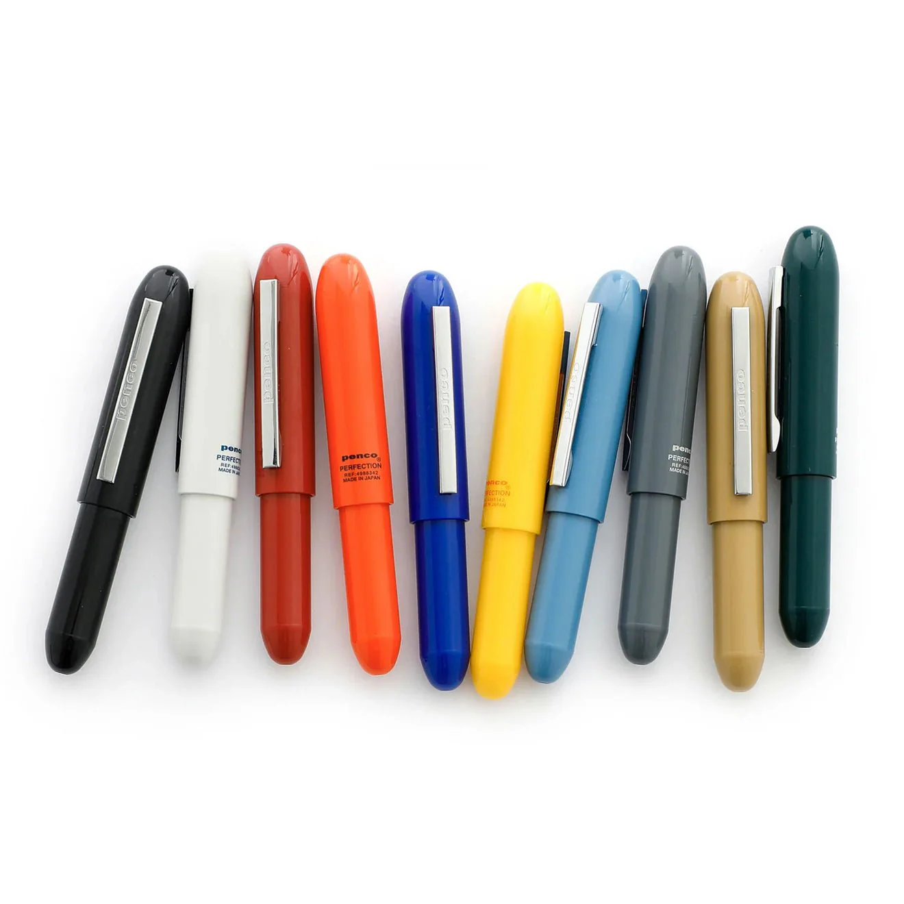 Hightide Penco Bullet Ballpoint Pen Grey - Image 4