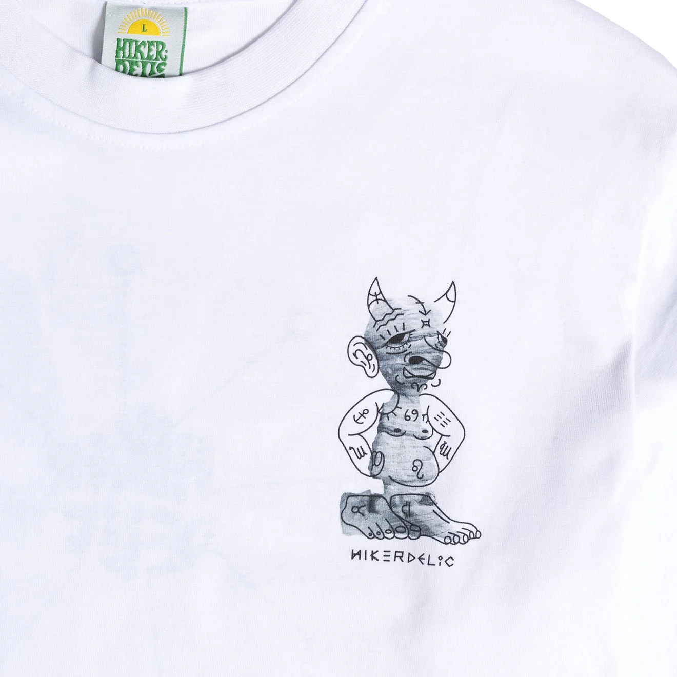 Hikerdelic Bridestones LS T-shirt White - Image 3