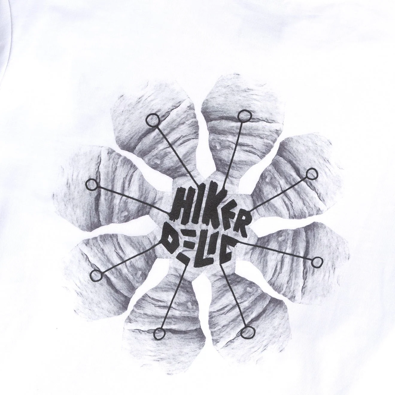 Hikerdelic Bridestones LS T-shirt White - Image 6