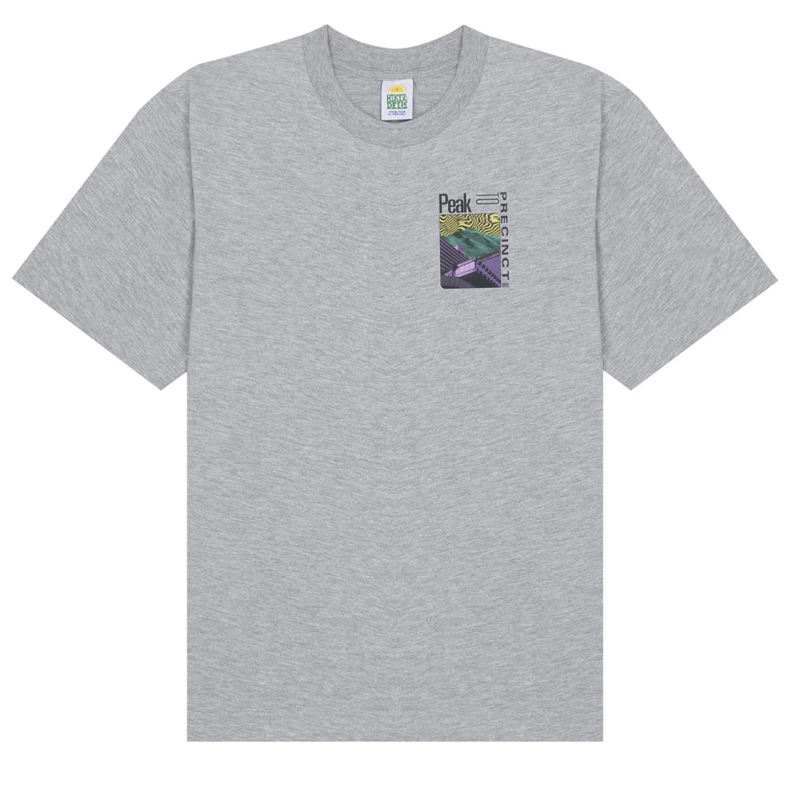 Hikerdelic Hotel SS T-Shirt Grey Marl
