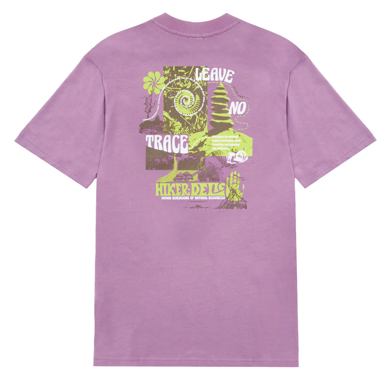 Hikerdelic No Trace SS T-Shirt Valerian - Image 2