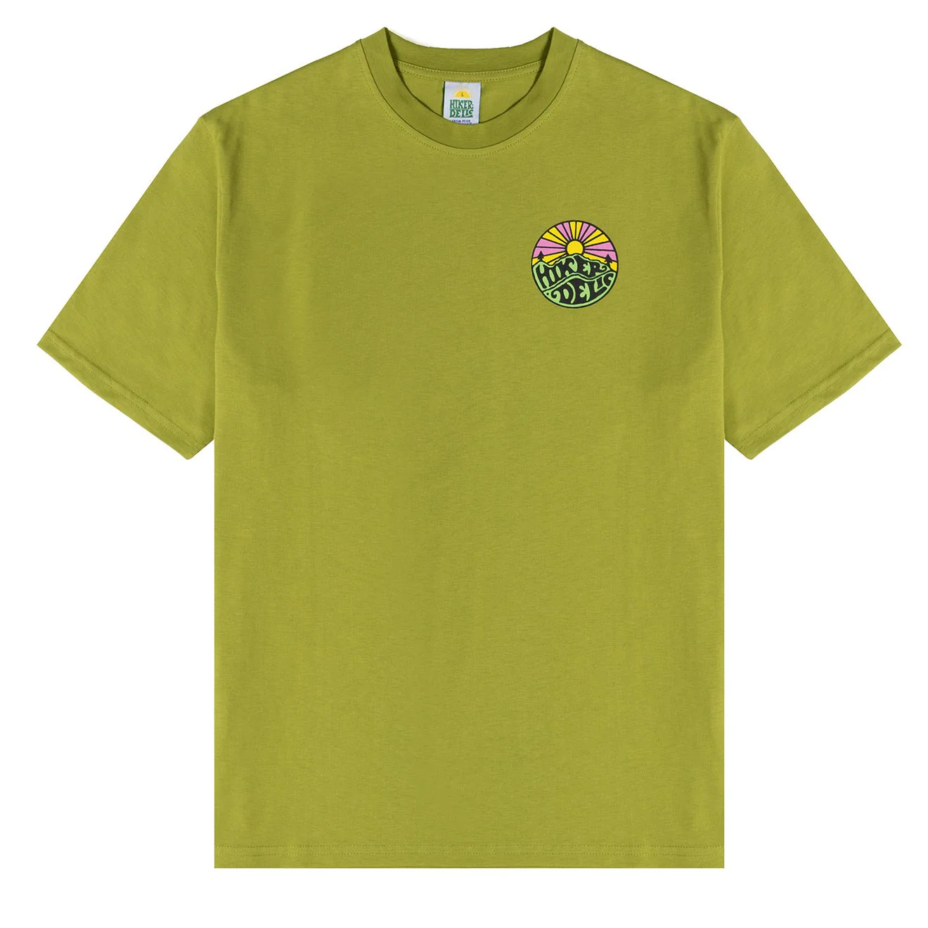 Hikerdelic Original Logo SS T-Shirt Lemon Haze