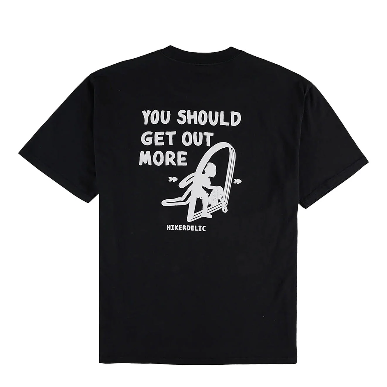 Hikerdelic Out More SS T-shirt Black - Image 2