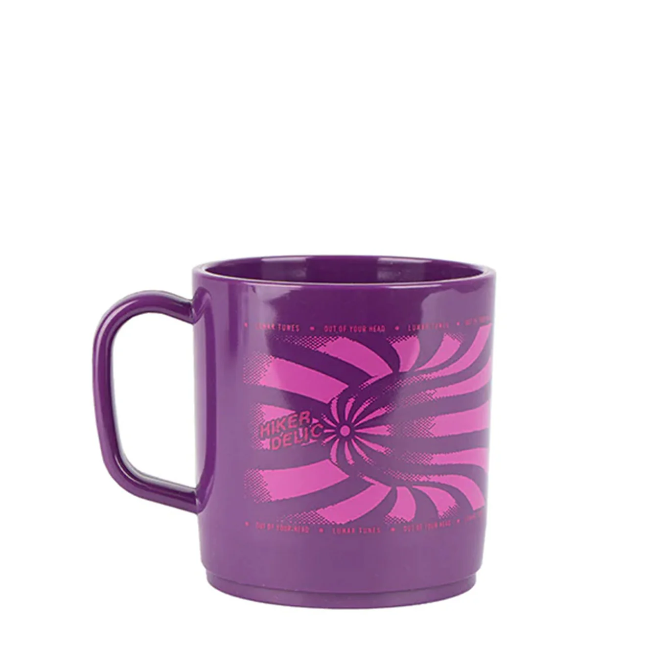 Hikerdelic Rave Flyer Mug - Purple
