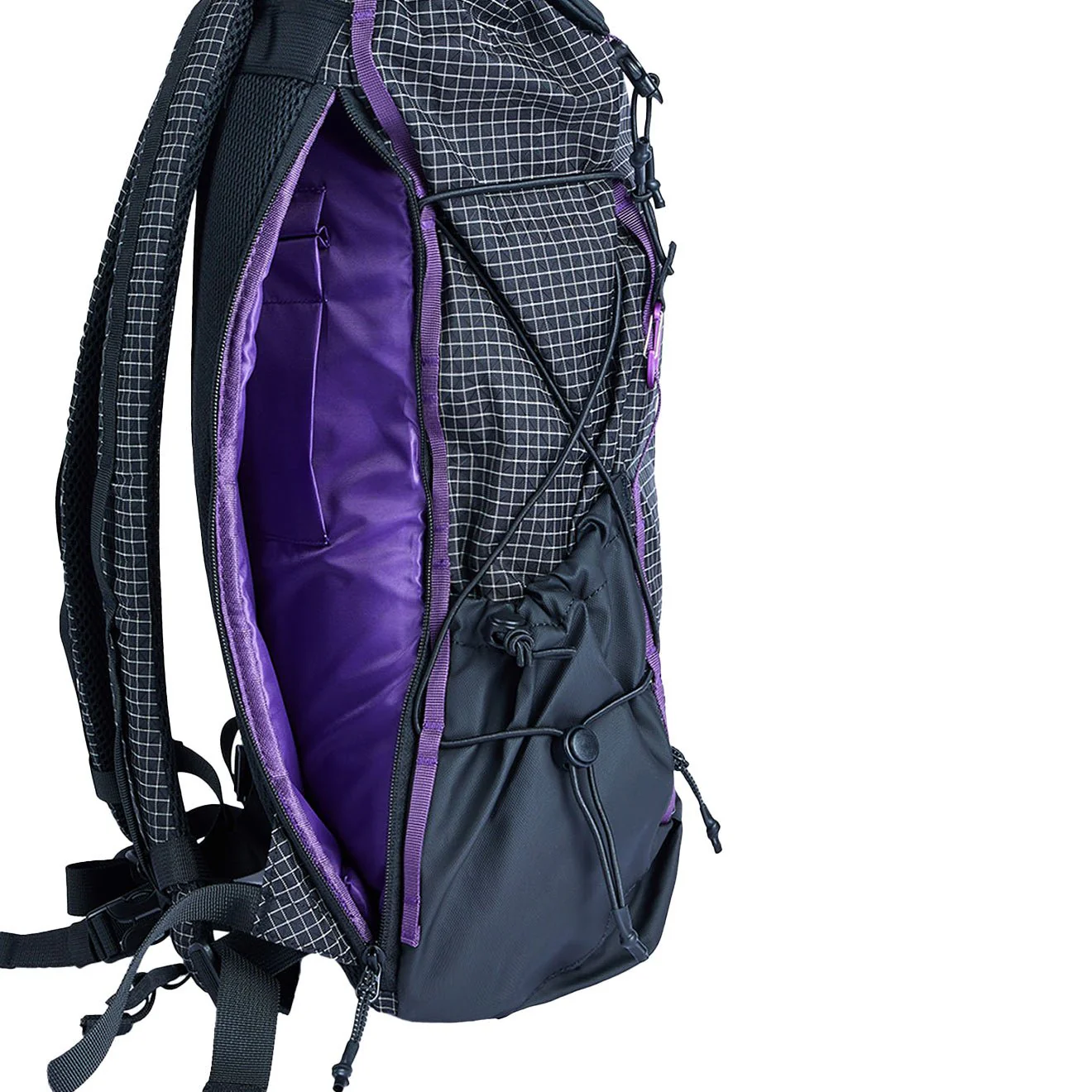 Hikerdelic x Elliker Cautley Flap Over Backpack Black - Image 4