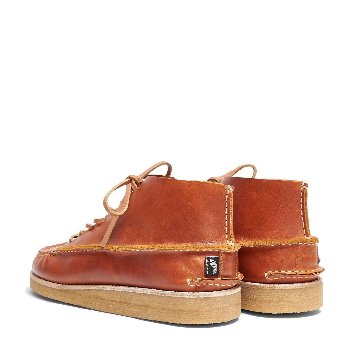 Hikerdelic X Yogi Derek Leather Chukka Boot - Apricot - Image 3