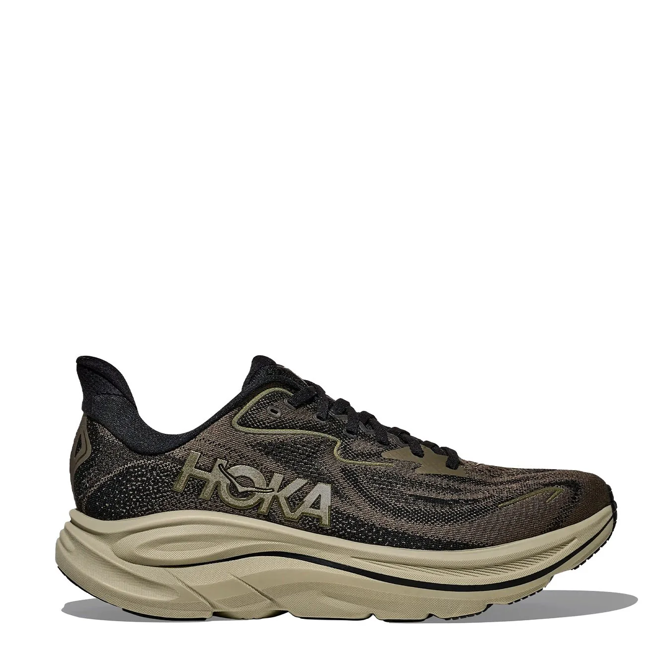 Hoka Clifton 10 Trainer Dark Roast / Black