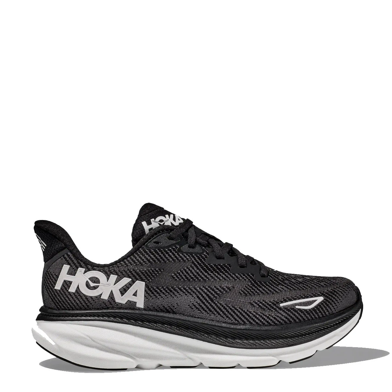 Hoka Clifton 9 Trainer Black / White